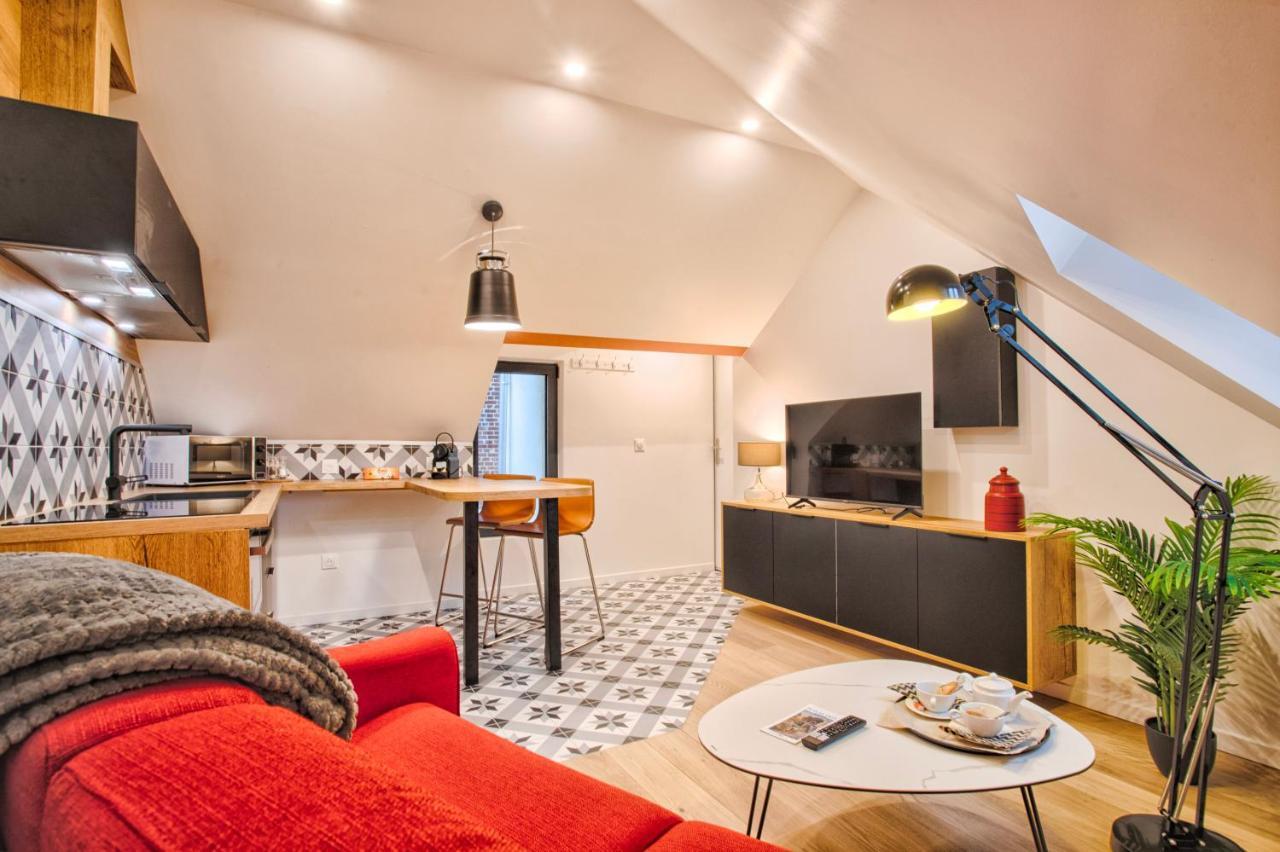 Nid Douillet A 30 Metres De La Grande Plage De Houlgate - Residence La Vague - Luaran gambar